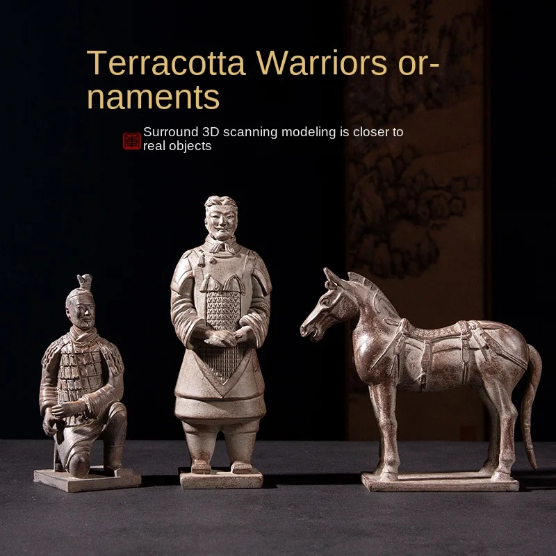 

Terracotta Warriors Ornaments, Xi'an, Shaanxi Tourism Souvenirs, Chinese Style Special Craft Small Gifts