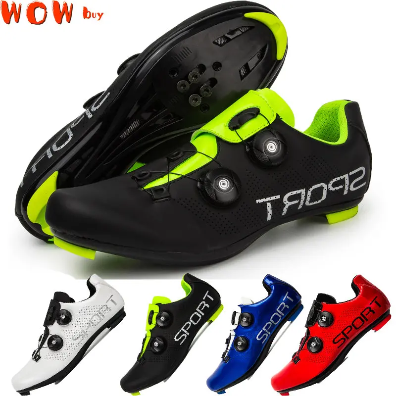 

Road cycling shoes Sneaker white Professional Mountain Bike Breathable Bicycle Racing Self-Locking Shoes