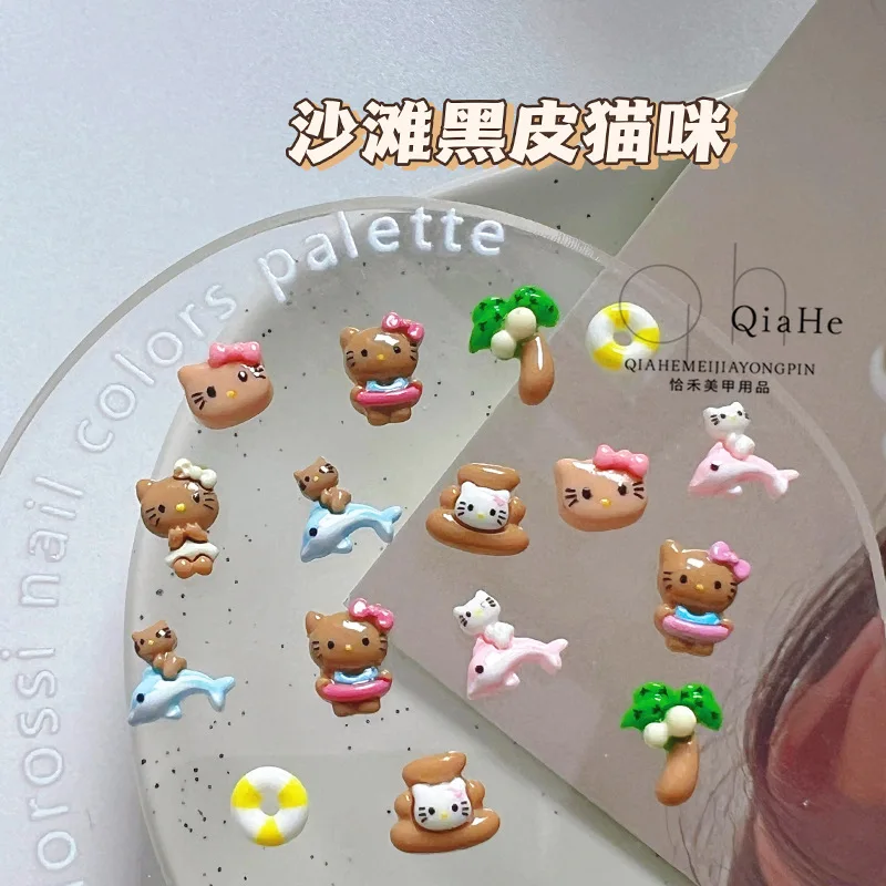 anime holiday manicure black leather KT cat coconut cute three-dimensional cartoon nail wear nail decoration material sticker
anime holiday manicure black leather KT cat coconut cute three-dimensional cartoon nail wear nail decoration material sticker