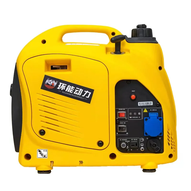 Inverter Gasoline Generator Portable Super Silent Mini Generator 1.2KW Frequency Conversion Generator
Inverter Gasoline Generator Portable Super Silent Mini Generator 1.2KW Frequency Conversion Generator
