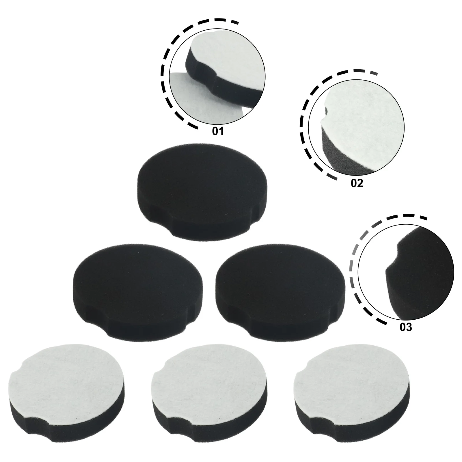 Practical Filter Replace Spare For Bissell Kit Lightweight Powerforce Vacuum 15204 15208 2690 6Pack Accessories
Practical Filter Replace Spare For Bissell Kit Lightweight Powerforce Vacuum 15204 15208 2690 6Pack Accessories