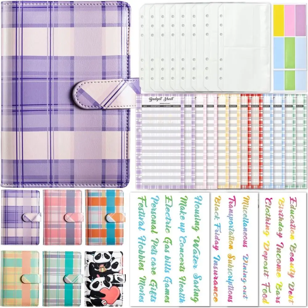 Financial Management A6 Budget Ring Binders Set Daily Weekly Planner Money Saving Budget Binder Planner Spiral Binder Loose Leaf
Financial Management A6 Budget Ring Binders Set Daily Weekly Planner Money Saving Budget Binder Planner Spiral Binder Loose Leaf