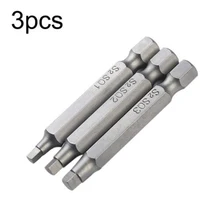 3Pcs 50mm 1/4 Inch S2 With Sandblasting Surface Square Head Electric Screwdriver Head Screw Driver Bits Set Screwdriver Bit
3Pcs 50mm 1/4 Inch S2 With Sandblasting Surface Square Head Electric Screwdriver Head Screw Driver Bits Set Screwdriver Bit