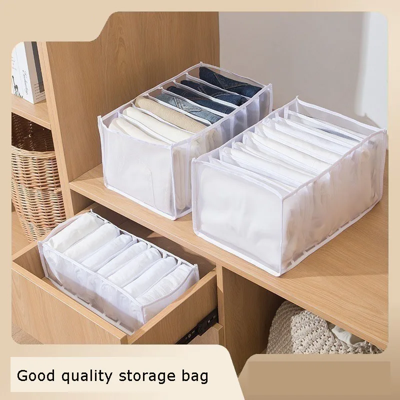 7 Grids/9Grids Jeans T-shirts Storage Box Trousers Clothes Storage Artifact Closet Wardrobe Drawer Shirts Jeans Pants Organizer
7 Grids/9Grids Jeans T-shirts Storage Box Trousers Clothes Storage Artifact Closet Wardrobe Drawer Shirts Jeans Pants Organizer