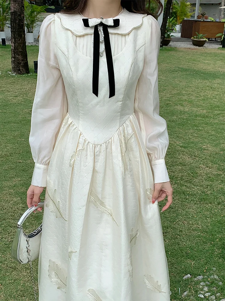French Celebrity, Light Luxury Small Gift Dress, Princess Dress, Atmosphere Feeling, Wearing Heavy Embroidered
French Celebrity, Light Luxury Small Gift Dress, Princess Dress, Atmosphere Feeling, Wearing Heavy Embroidered