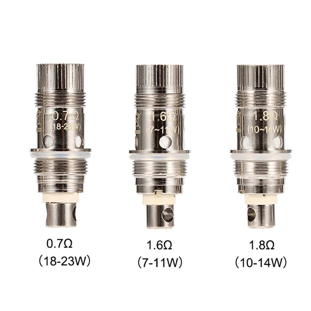 10PCS Nautile Coil 0.7ohm 1.6ohm 1.8ohm Bottom Vertical BVC Coil for Nautilus Mini 2 Atomizer MTL Zelos Tank Kit
10PCS Nautile Coil 0.7ohm 1.6ohm 1.8ohm Bottom Vertical BVC Coil for Nautilus Mini 2 Atomizer MTL Zelos Tank Kit