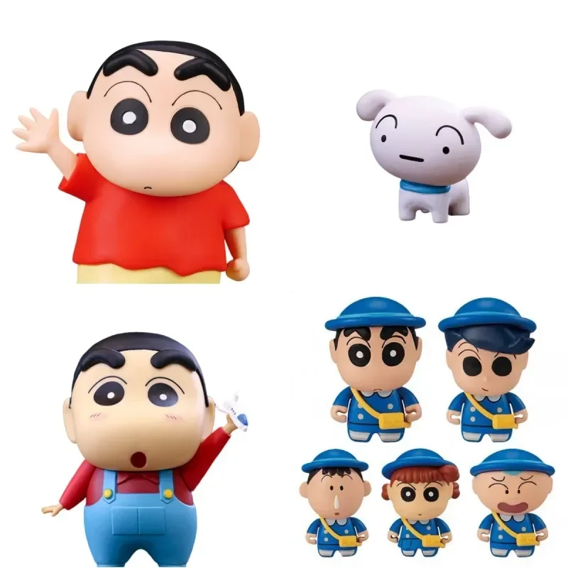 

Crayon Shin-chan Models Anime Peripheral Ornaments Table Decoration Boochan Kazama Tōru Satō Masao Sakurada Nene Holiday Gift