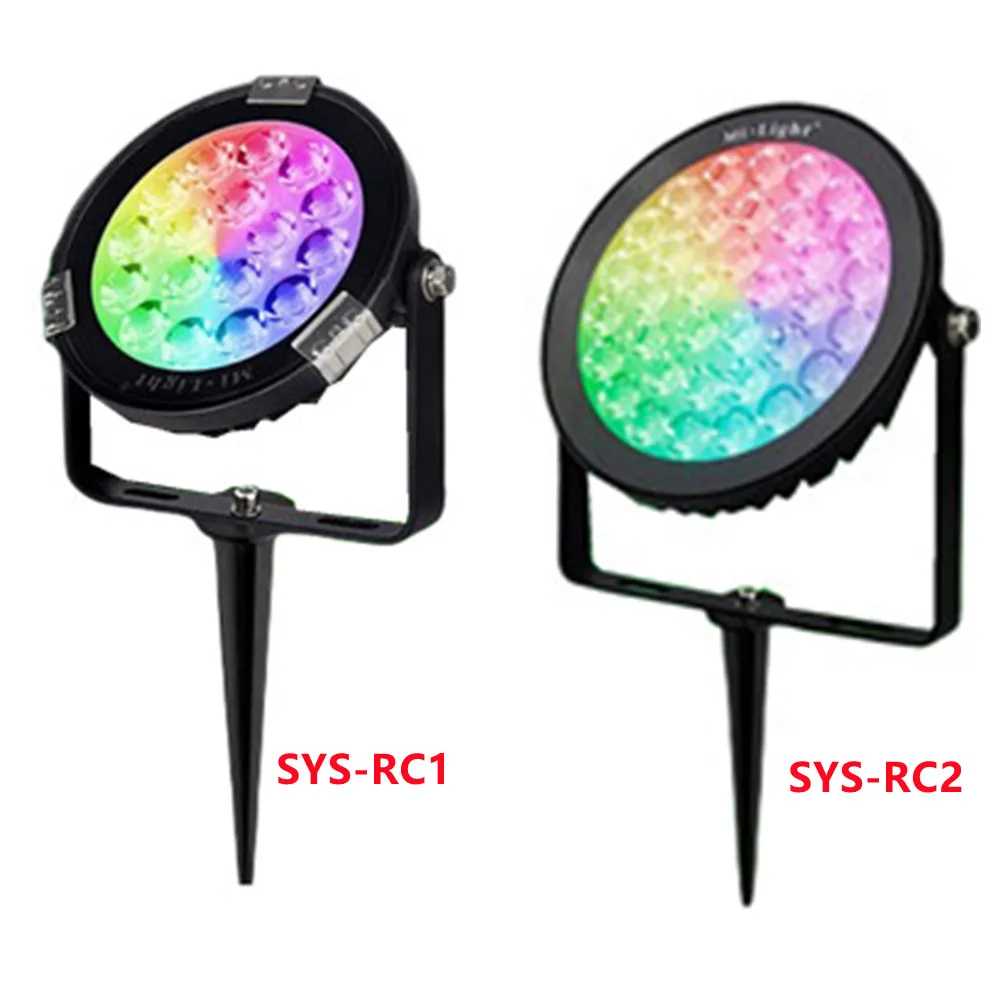 

Miboxer SYS-RC1 SYS-RC2 9W 15W RGB+CCT LED Garden Light DC24V Subordinate Lamp IP65 Waterproof ; SYS-T1 Remote Host Controller