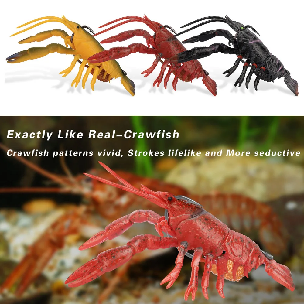3pcs/pack Bionic Crayfish Lure Luya Bait TPE Hollow Body Design Lobster Soft Fishing Baits Shrimp Lures Pesca Iscas Fish Tackle
3pcs/pack Bionic Crayfish Lure Luya Bait TPE Hollow Body Design Lobster Soft Fishing Baits Shrimp Lures Pesca Iscas Fish Tackle