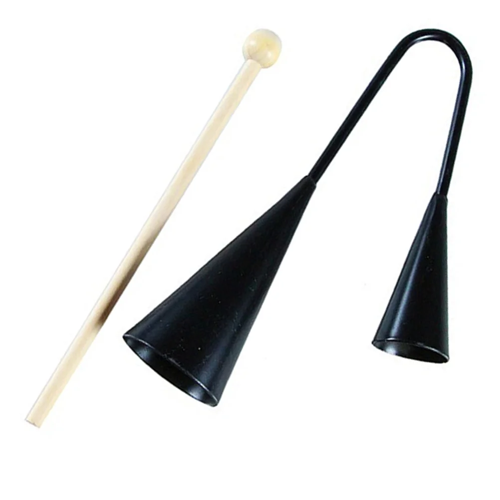 Kids Beater Instrument Agogo Bell with Wooden Stick Musical Instruments Samba Percussion Child
Kids Beater Instrument Agogo Bell with Wooden Stick Musical Instruments Samba Percussion Child