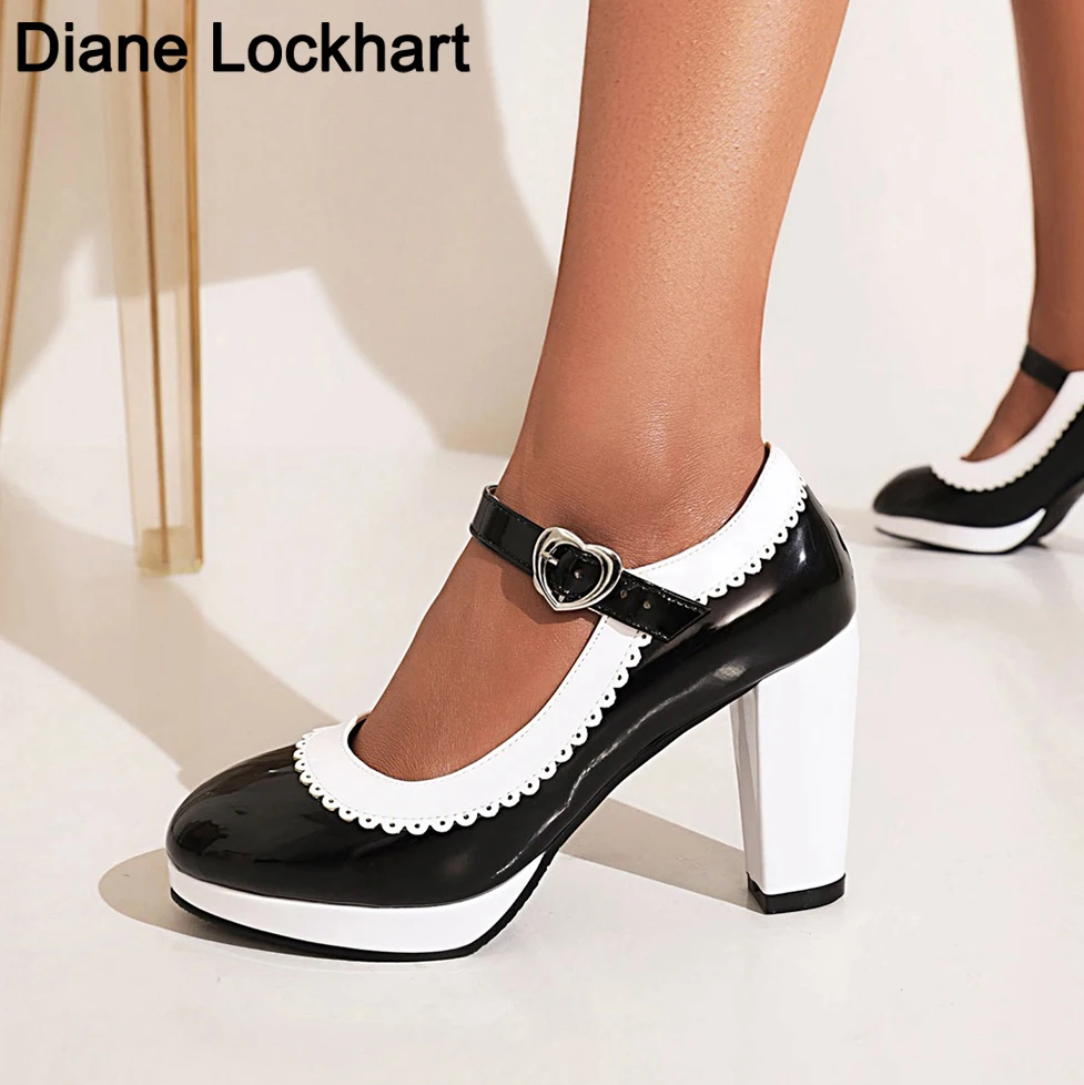 Women's shoes on Heels Women Mixed colors Platform Pumps Shallow Mouth Round Toe Shoes for Woman Mary Jane high heels Footwear
Women's shoes on Heels Women Mixed colors Platform Pumps Shallow Mouth Round Toe Shoes for Woman Mary Jane high heels Footwear