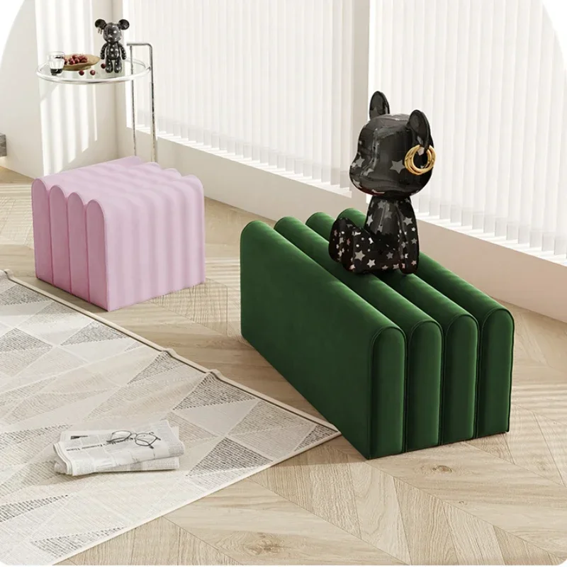 Nordic Home Shoe Stool Fitting Room Long Bench Creative Bed Tail Step Stool with High Elastic Sponge Hallway Ottoman Hot Sale
Nordic Home Shoe Stool Fitting Room Long Bench Creative Bed Tail Step Stool with High Elastic Sponge Hallway Ottoman Hot Sale