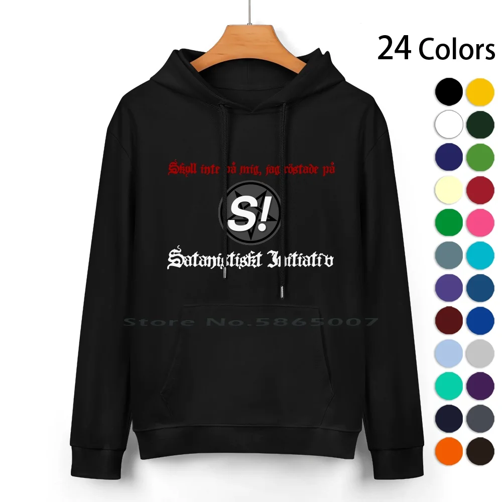 Skyll Inte P Mig Pure Cotton Hoodie Sweater 24 Colors Satanic Satanistiskt Initiativ 100% Cotton Hooded Sweatshirt For Women
Skyll Inte P Mig Pure Cotton Hoodie Sweater 24 Colors Satanic Satanistiskt Initiativ 100% Cotton Hooded Sweatshirt For Women