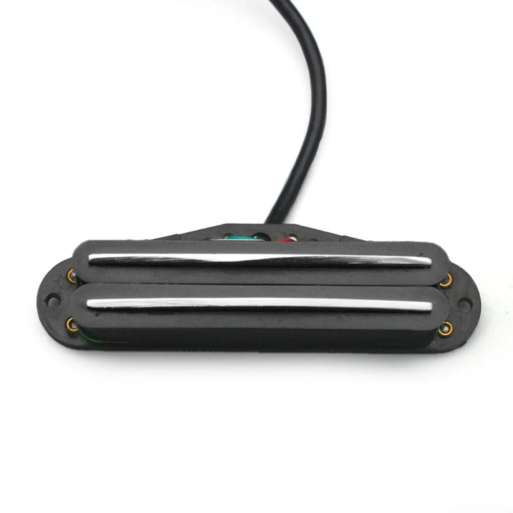 Improve Your ST Electric Guitar's Sound with This Dual Coil Twin Blade Humbucker Pickup with Shielded Pole Piece
Improve Your ST Electric Guitar's Sound with This Dual Coil Twin Blade Humbucker Pickup with Shielded Pole Piece