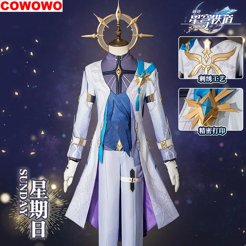 COWOWO Honkai: Star Rail Sunday Men Cosplay Costume Cos Game Anime Party Uniform Hallowen Play Role Clothes Clothing
COWOWO Honkai: Star Rail Sunday Men Cosplay Costume Cos Game Anime Party Uniform Hallowen Play Role Clothes Clothing