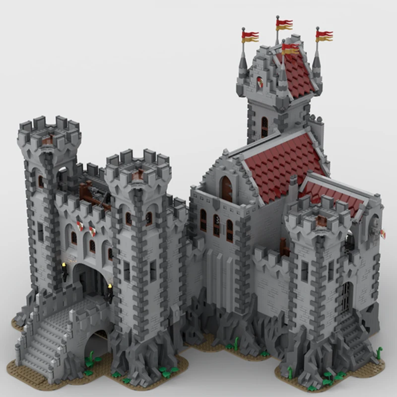 NEW MOC 10007PCS European Medieval Street View Red Lions Castle DIY creative ideas Retro child Toy Birthday Gift building blocks
NEW MOC 10007PCS European Medieval Street View Red Lions Castle DIY creative ideas Retro child Toy Birthday Gift building blocks