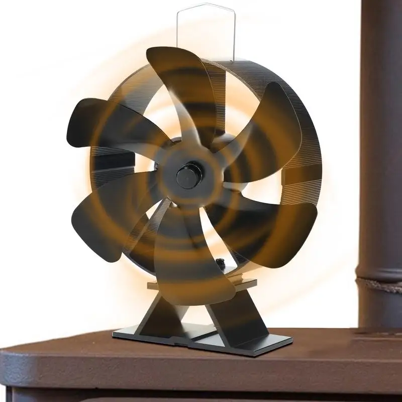 6 Blades Mini Fireplace Fan Heat Powered Stove Fan Wood Log Burner Eco Quiet Energy Saving Heater Home Efficient Heat Distribute
6 Blades Mini Fireplace Fan Heat Powered Stove Fan Wood Log Burner Eco Quiet Energy Saving Heater Home Efficient Heat Distribute