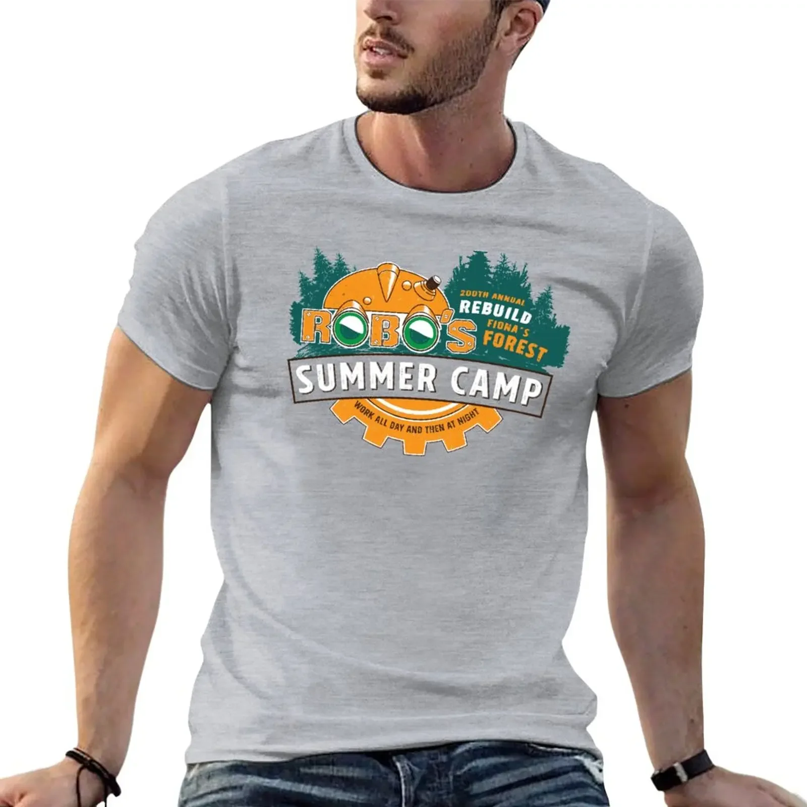Robo's Summer Camp T-Shirt Aesthetic clothing animal prinfor boys t shirts for men
Robo's Summer Camp T-Shirt Aesthetic clothing animal prinfor boys t shirts for men