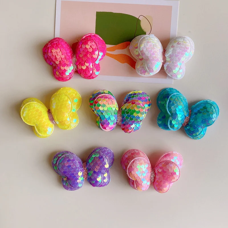 1PC New Sequin Butterfly Girls Cute Hairpins Children Headwear Hairgrip Hair Clips Barrettes Hair Accessories
1PC New Sequin Butterfly Girls Cute Hairpins Children Headwear Hairgrip Hair Clips Barrettes Hair Accessories