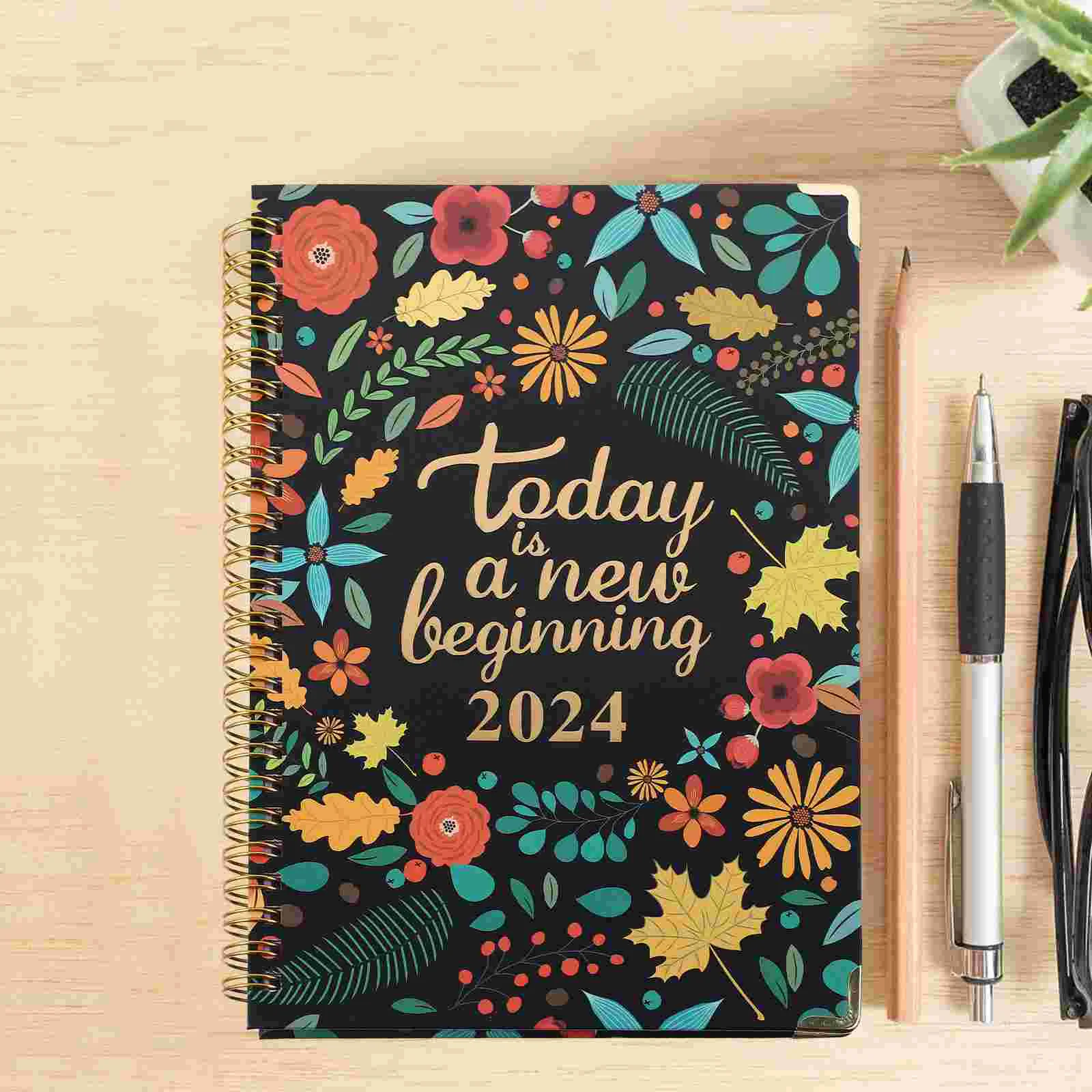 Decor New Year Planner Students Notepad Coil Office Calendar for Meeting Novelty 2024 Schedule
Decor New Year Planner Students Notepad Coil Office Calendar for Meeting Novelty 2024 Schedule