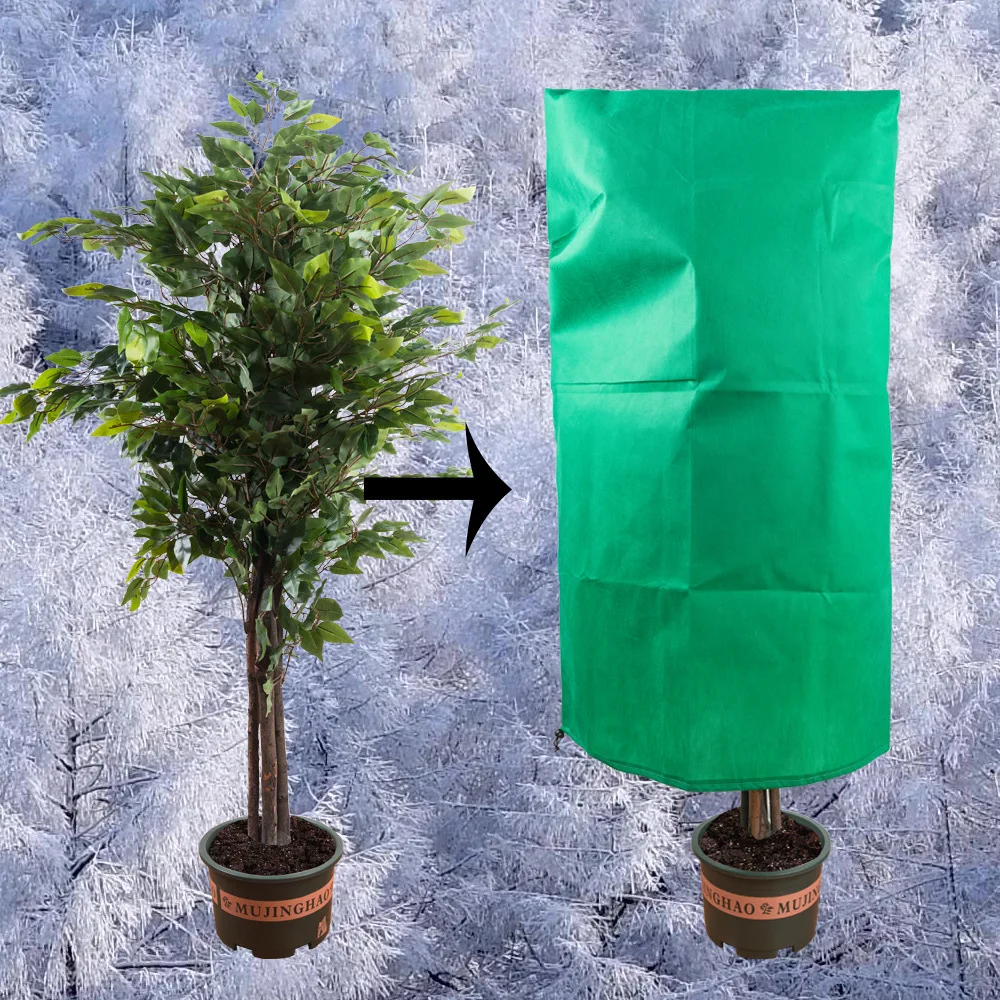 Winter Plant Cover Freeze Protection Winter Shrub Cover Tree Frost Blanket Breathable Anti-tear Warm Plant Protecting Bag 
Winter Plant Cover Freeze Protection Winter Shrub Cover Tree Frost Blanket Breathable Anti-tear Warm Plant Protecting Bag