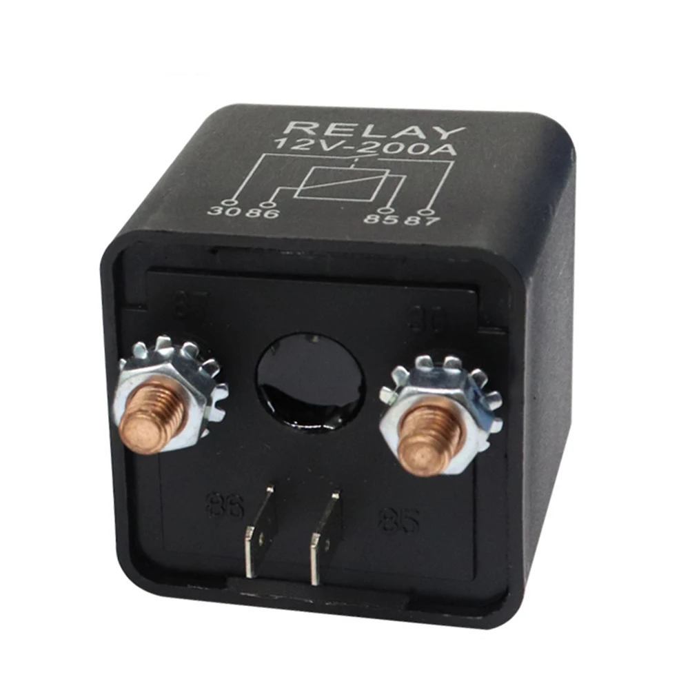 1pc Waterproof Automotive Relay 4 Pin 12V24V 200A For Car Starter Automotive Relay Nylon Shell Auto Relay Socket Accessories
1pc Waterproof Automotive Relay 4 Pin 12V24V 200A For Car Starter Automotive Relay Nylon Shell Auto Relay Socket Accessories
