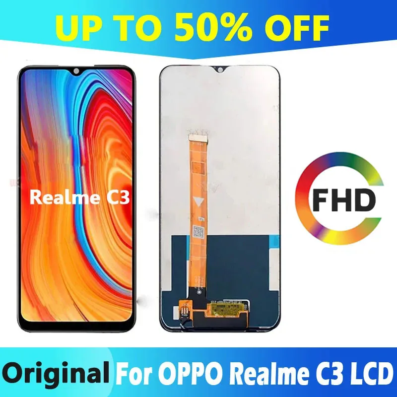 6.5" Original For OPPO Realme C3 LCD Display With Frame Digitizer Touch Screen For Realme C3 RMX2027 RMX2021 RMX2020 Replacement
6.5" Original For OPPO Realme C3 LCD Display With Frame Digitizer Touch Screen For Realme C3 RMX2027 RMX2021 RMX2020 Replacement