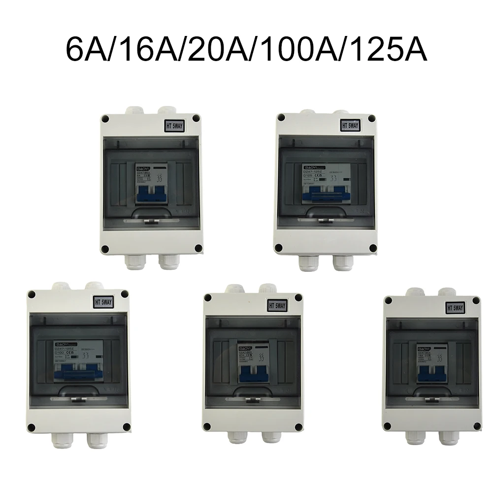 PV Disconnect Box DC500V Circuit Breaker Solar System Isolator Switch 16-125A DC Miniature Circuit Breaker Solar Circuit Breake
PV Disconnect Box DC500V Circuit Breaker Solar System Isolator Switch 16-125A DC Miniature Circuit Breaker Solar Circuit Breake