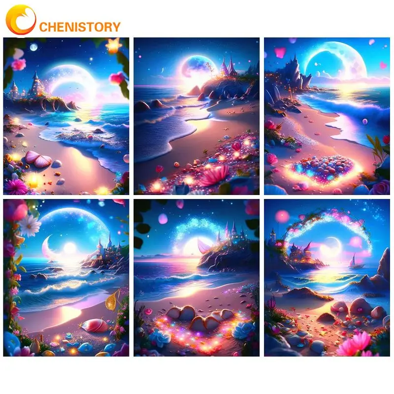 CHENISTORY Decorative Painting By Numbers DIY Set Picture Drawing Colorful Sandbeach Diy Gifts Canvas Painting Kill Time
CHENISTORY Decorative Painting By Numbers DIY Set Picture Drawing Colorful Sandbeach Diy Gifts Canvas Painting Kill Time
