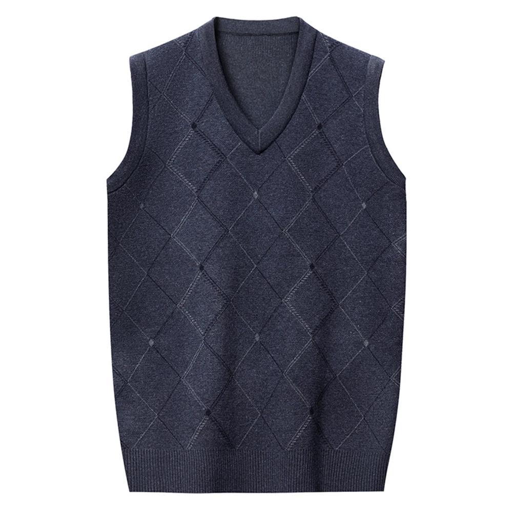 Men\\'s Casual Sweater Vest Knitted Tank Top Sleeveless Pullover Thicken Top V Neck Wool Blend Fabric Khaki
Men\\'s Casual Sweater Vest Knitted Tank Top Sleeveless Pullover Thicken Top V Neck Wool Blend Fabric Khaki