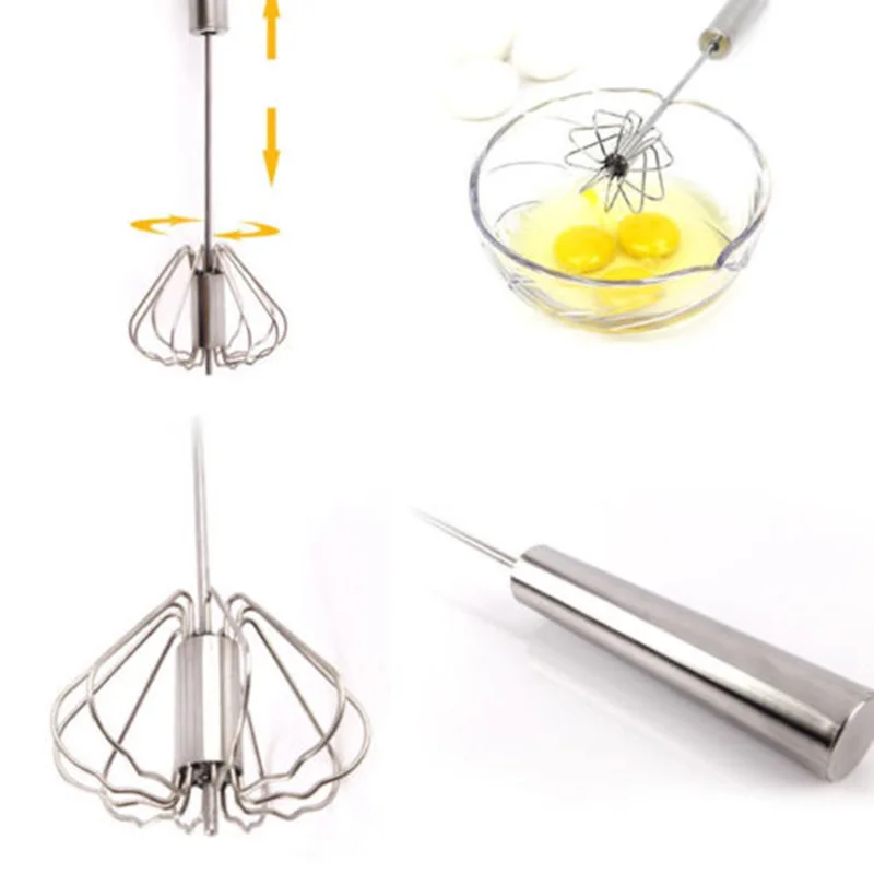 1pc Egg Whisk Manual Hand Mixer Semi Automatic Egg Beater 401 Stainless-Steel Silver 26.2cm Kitchen Dining Accessories
1pc Egg Whisk Manual Hand Mixer Semi Automatic Egg Beater 401 Stainless-Steel Silver 26.2cm Kitchen Dining Accessories