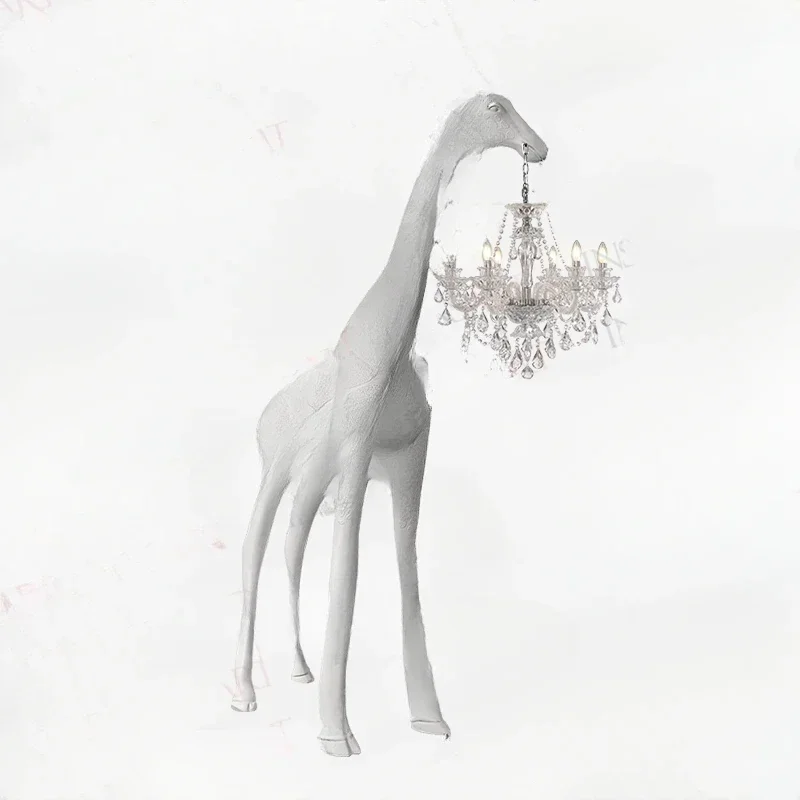 Shopping mall hotel lobbyanimal modelling modern fibreglass giraffe handheld chandelier personalised creative floor lamps
Shopping mall hotel lobbyanimal modelling modern fibreglass giraffe handheld chandelier personalised creative floor lamps