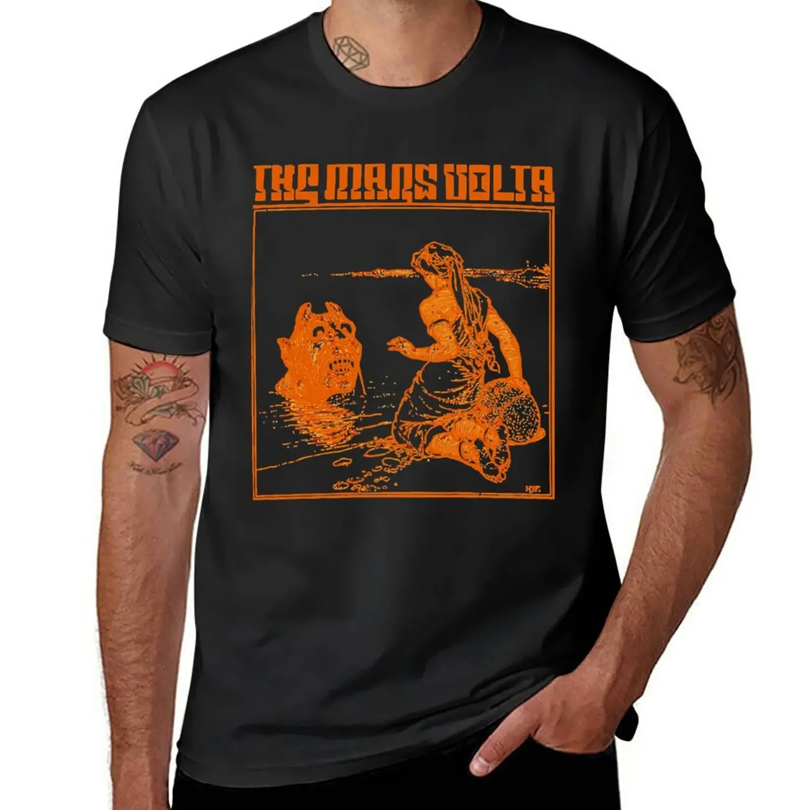 

The Mars Volta T-Shirt hippie clothes summer tops heavyweights black t-shirts for men