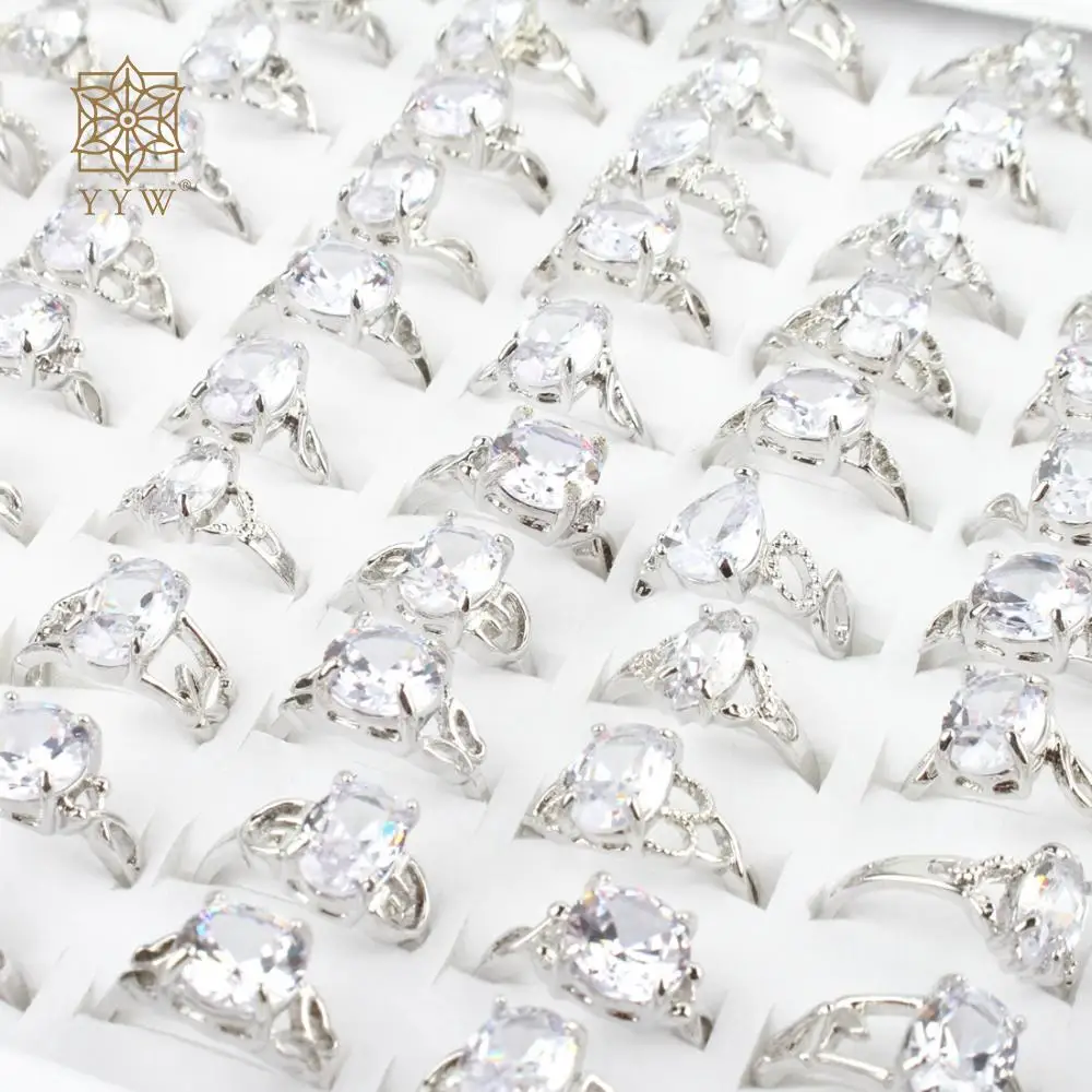 Silver Color Plated Ring Set With Mixed Clear Color Cubic Zirconia Rhinestone Sold By Box Men Women Trendy Luxury Jewelry Gifts
Silver Color Plated Ring Set With Mixed Clear Color Cubic Zirconia Rhinestone Sold By Box Men Women Trendy Luxury Jewelry Gifts