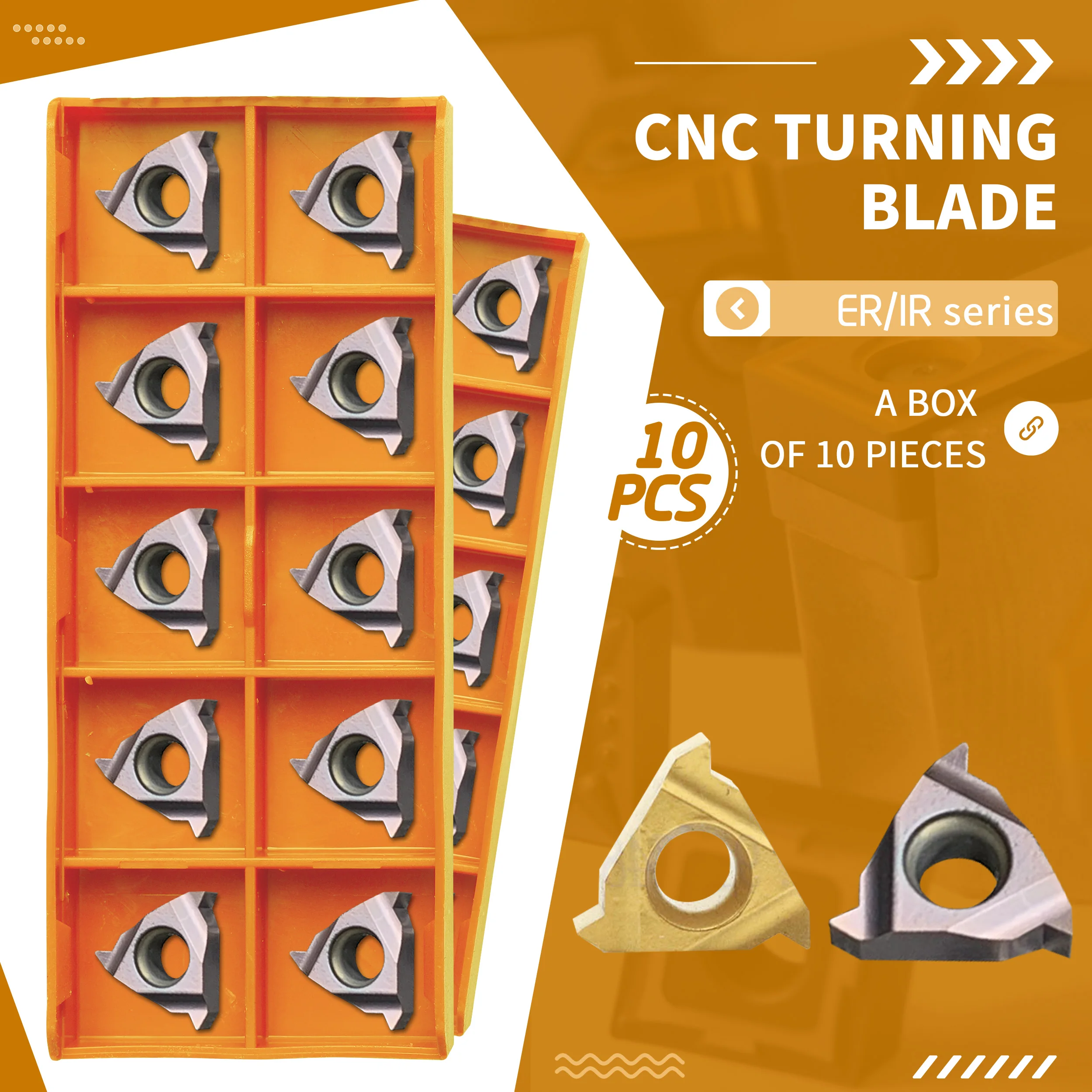 MMT 11ER AG55 11ER AG60 11IR AG55 11IR AG60 US735 UE6020 VP15TF High quality Threading inserts CNC lathe tools Carbide inserts
MMT 11ER AG55 11ER AG60 11IR AG55 11IR AG60 US735 UE6020 VP15TF High quality Threading inserts CNC lathe tools Carbide inserts