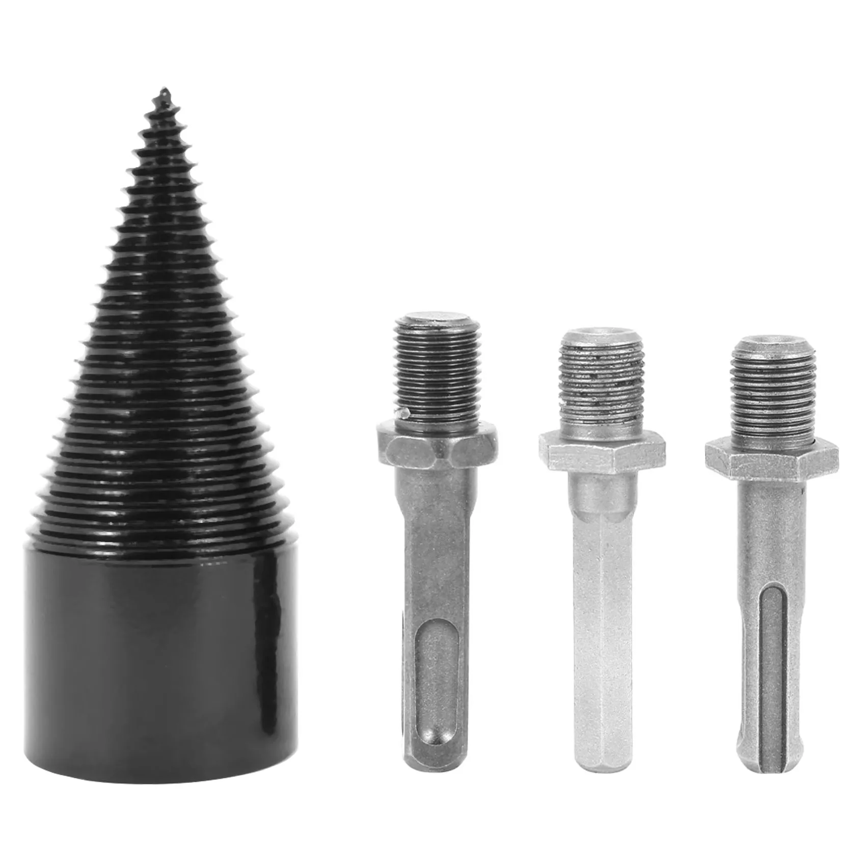3Pcs Firewood Log Splitter Drill Bits, Removable Wood Splitter Drill Bits, Hex Square Round Hanle Drill
3Pcs Firewood Log Splitter Drill Bits, Removable Wood Splitter Drill Bits, Hex Square Round Hanle Drill