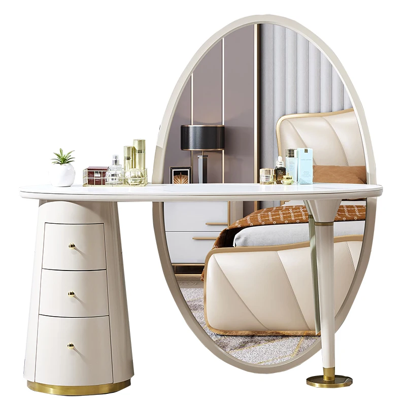 Light luxury, high-end modern dresser, full-length mirror, high-end modern and simple small apartment in bedroom
Light luxury, high-end modern dresser, full-length mirror, high-end modern and simple small apartment in bedroom