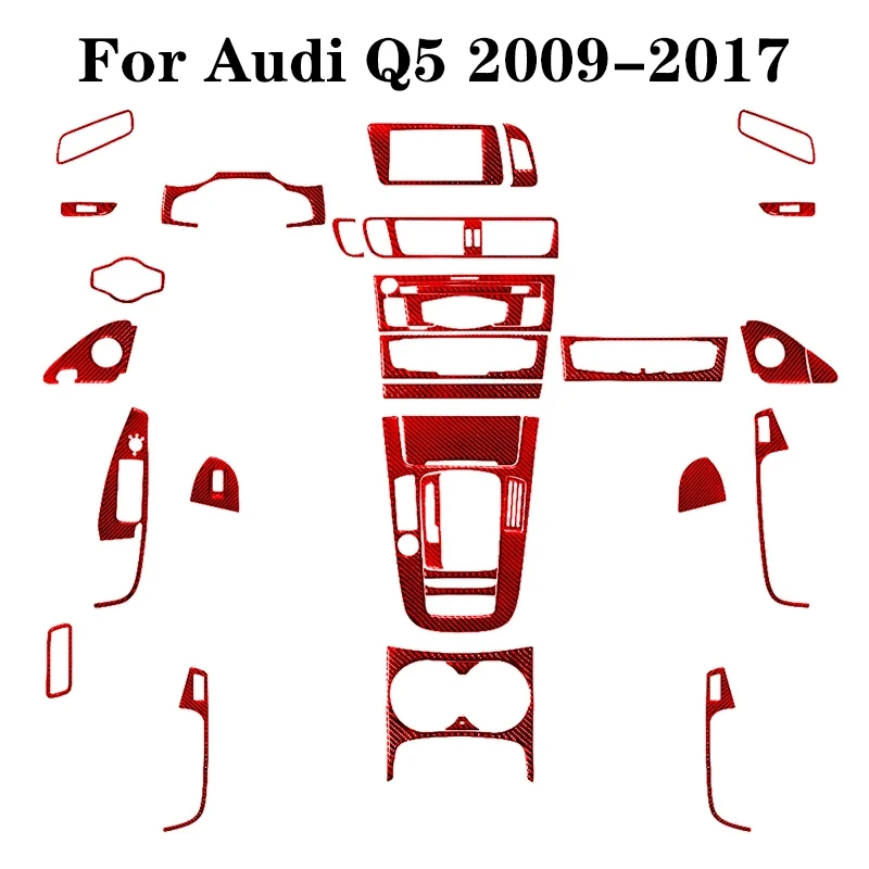 For Audi Q5 Without Navigation 2009-2017 Car Carbon Fiber Red Stickers Car Interior Decorative Accessories Cover Trim
For Audi Q5 Without Navigation 2009-2017 Car Carbon Fiber Red Stickers Car Interior Decorative Accessories Cover Trim