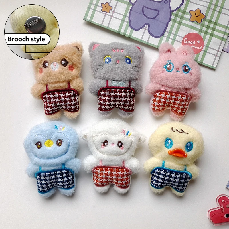 Cartoon Plush Animal Brooch Cute Rabbit Bear Cat Penguin Duck Doll Pin Bag Coat Sweater Scarf Badge Pins Accessories
Cartoon Plush Animal Brooch Cute Rabbit Bear Cat Penguin Duck Doll Pin Bag Coat Sweater Scarf Badge Pins Accessories