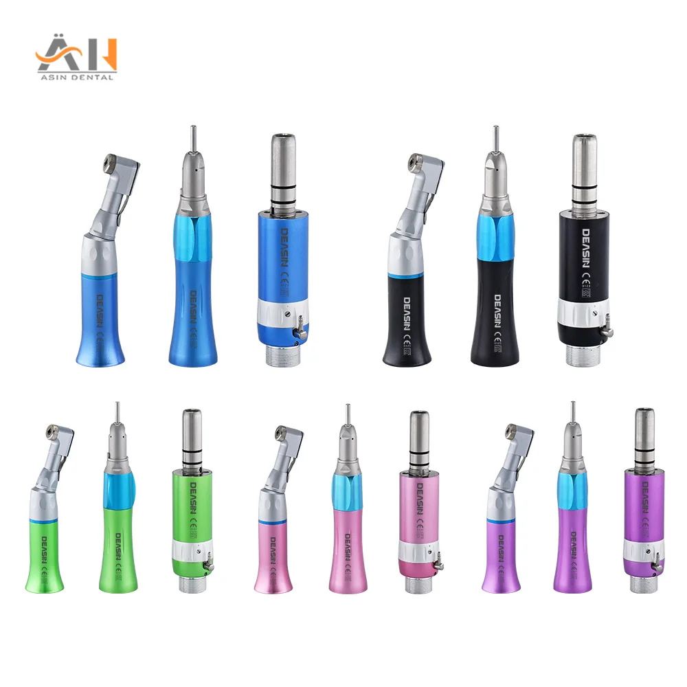 Colorful Dental External Slow Low Speed Handpiece Kit E-Type Polishing Device contra angle straight air motor
Colorful Dental External Slow Low Speed Handpiece Kit E-Type Polishing Device contra angle straight air motor