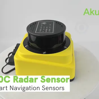 AkuSense-모션 센서 100m 라이다 센서 스캐너, ROS 드라이버 매핑 기능 포함, AGV 로봇 모션 감지 움직임 센서용