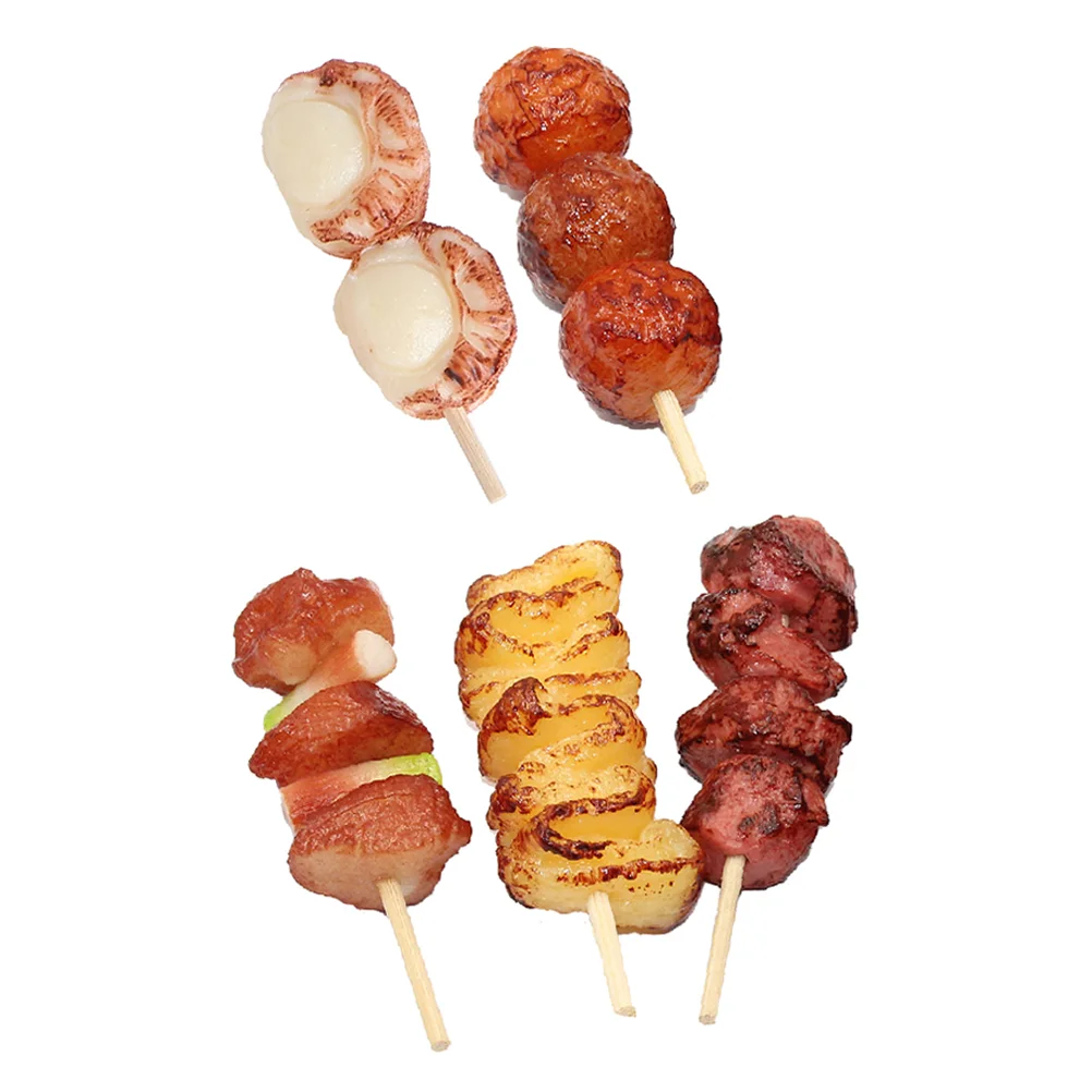5 Pcs Kids Toy Simulation Barbecue Skewers Grill Playset Food Fake Pretend Outdoor Realistic Toddler Child
5 Pcs Kids Toy Simulation Barbecue Skewers Grill Playset Food Fake Pretend Outdoor Realistic Toddler Child