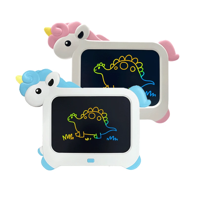 

Cartoon Unicorn 8.5Inch LCD Writing Tablets Colorful Screen Drawing Pad Doodle Board Toy for Kids Gift L46