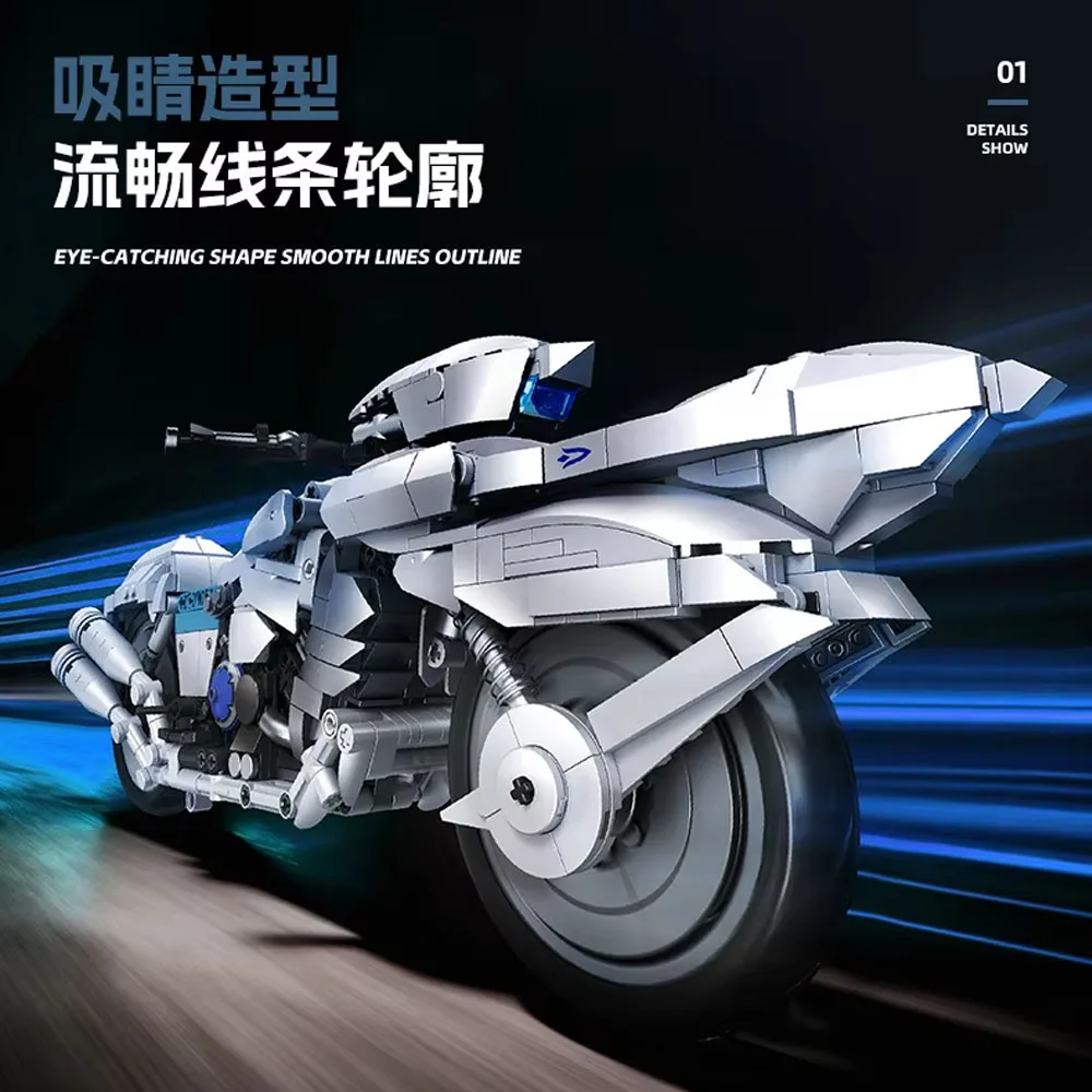 Anime 58227 MOC saber Motored Cuirassier Motorcycle Building Blocks Model Kids Toys Fate/stay night Christmas Gift Set 1306pcs Anime 58227 MOC saber Motored Cuirassier Motorcycle Building Blocks Model Kids Toys Fate/stay night Christmas Gift Set 1306pcs