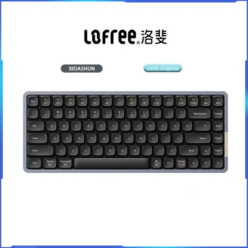 

НОВАЯ тонкая беспроводная механическая клавиатура Lofree Flow с Bluetooth Pad, 2 режима, 84 клавиши, игровая клавиатура на заказ, аксессуары для ноутбука, подарок