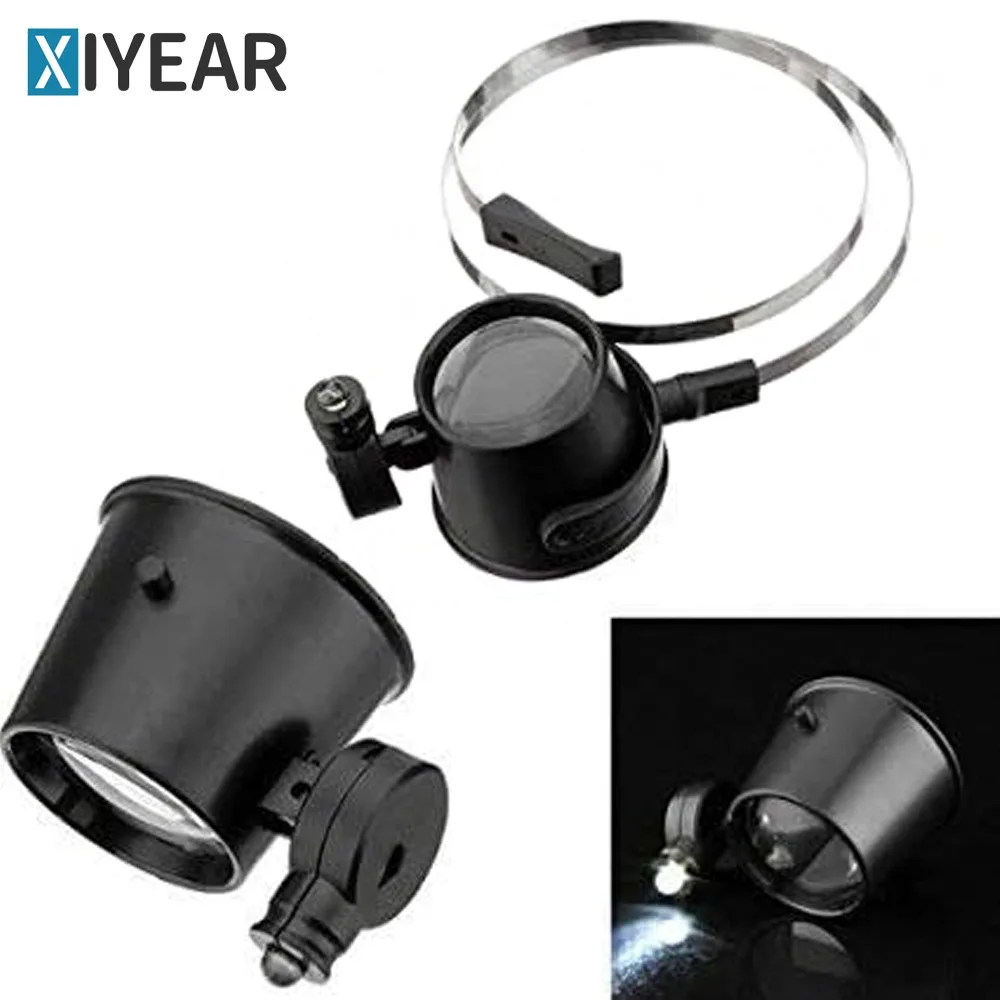 15x Magnifier LED Lights Clock Repair Magnifier Head Mounted Eyepiece Industrial Repair Stamps Jewelry Identification
15x Magnifier LED Lights Clock Repair Magnifier Head Mounted Eyepiece Industrial Repair Stamps Jewelry Identification