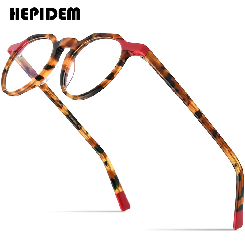HEPIDEM Multicolor Acetate Glasses Men 2022 New Polygon Eyeglasses Frame Women Optical Optical Spectacles Eyewear 9220
HEPIDEM Multicolor Acetate Glasses Men 2022 New Polygon Eyeglasses Frame Women Optical Optical Spectacles Eyewear 9220