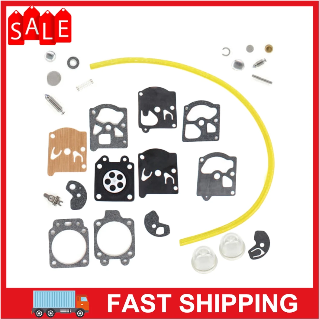 1 Set Carburetor Carb Gasket Diaphragm Kit With 2 Primer Bulb For/Stihl 009AV 010AV 011AV 011AV 020AV Garden Power Tools
1 Set Carburetor Carb Gasket Diaphragm Kit With 2 Primer Bulb For/Stihl 009AV 010AV 011AV 011AV 020AV Garden Power Tools