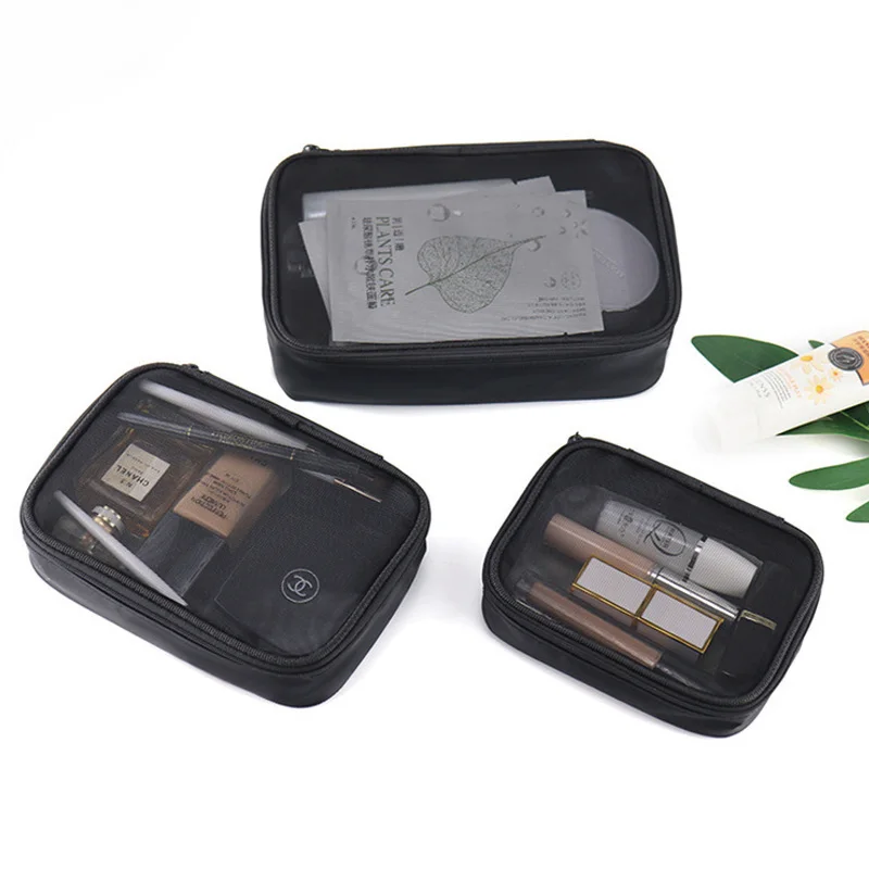 Transparent Mesh Cosmetic Storage Bag Household Daily Necessity Makeup Dustproof Sack Portable Men Women Trip Wash Up Sort Pack
Transparent Mesh Cosmetic Storage Bag Household Daily Necessity Makeup Dustproof Sack Portable Men Women Trip Wash Up Sort Pack