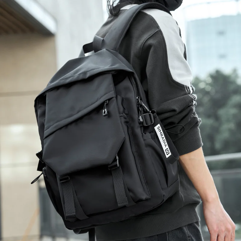 Solid Men's Backpacks Waterproof Zip Notebook Backpacks Unisex Travel Casual Multifunctional College Bags
Solid Men's Backpacks Waterproof Zip Notebook Backpacks Unisex Travel Casual Multifunctional College Bags